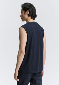 TOM TAILOR TANK MIT LOGO - Top - sky captain blue