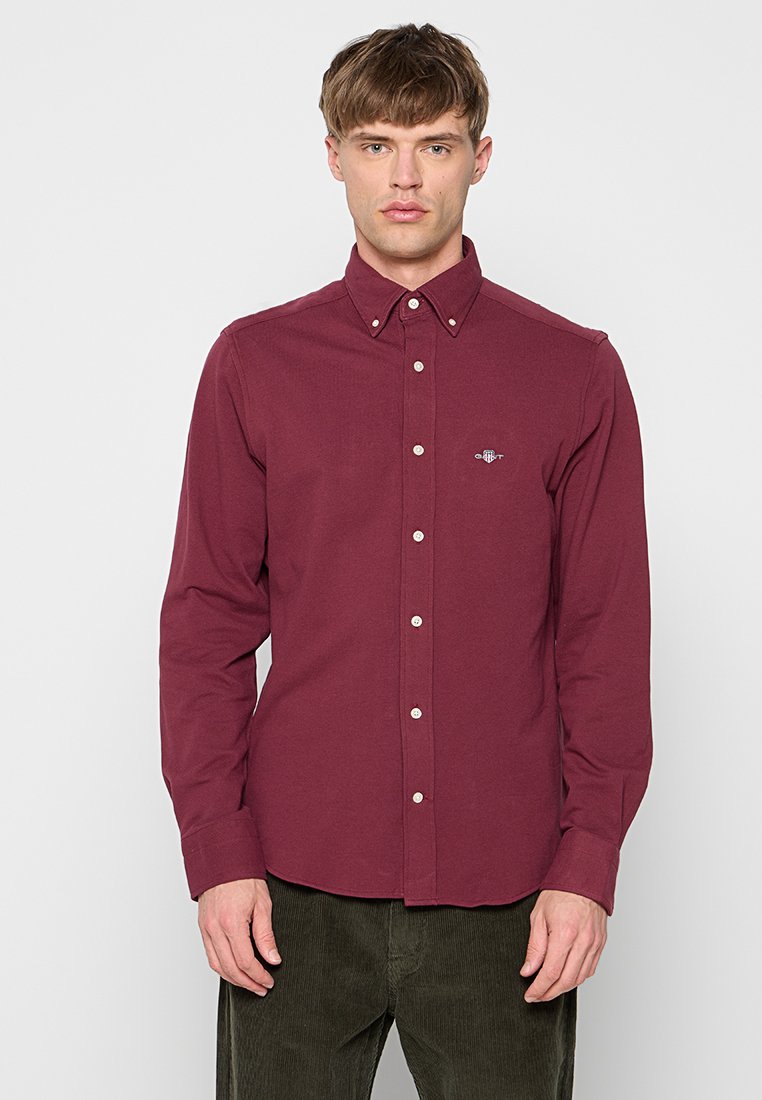 Gant Overhemd bordeauxrood