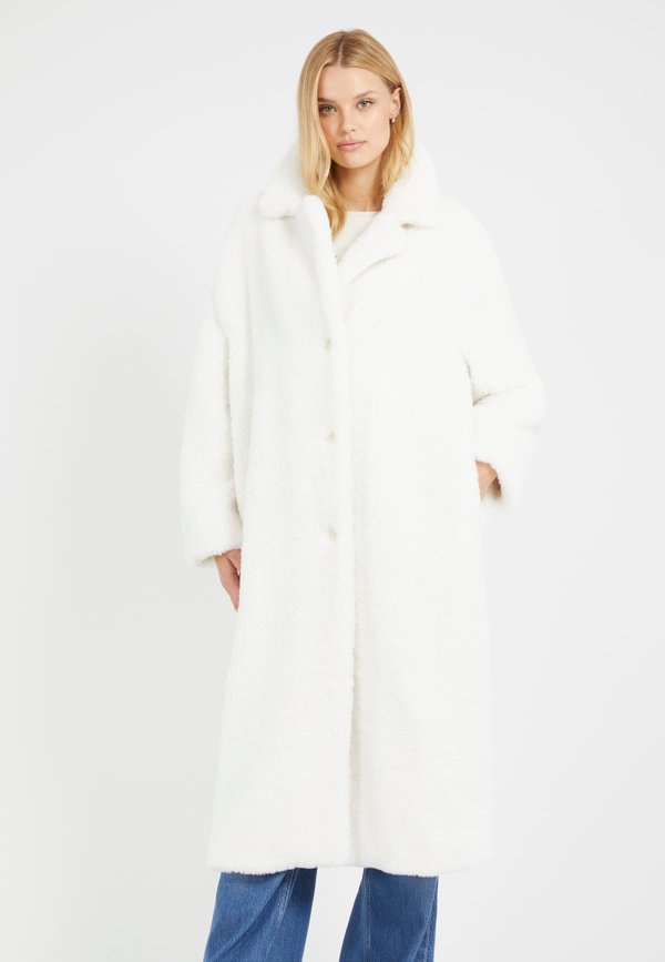 Klassischer Mantel - weiß