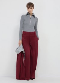 Calliope ZIPPÉ - Langarmshirt - gris