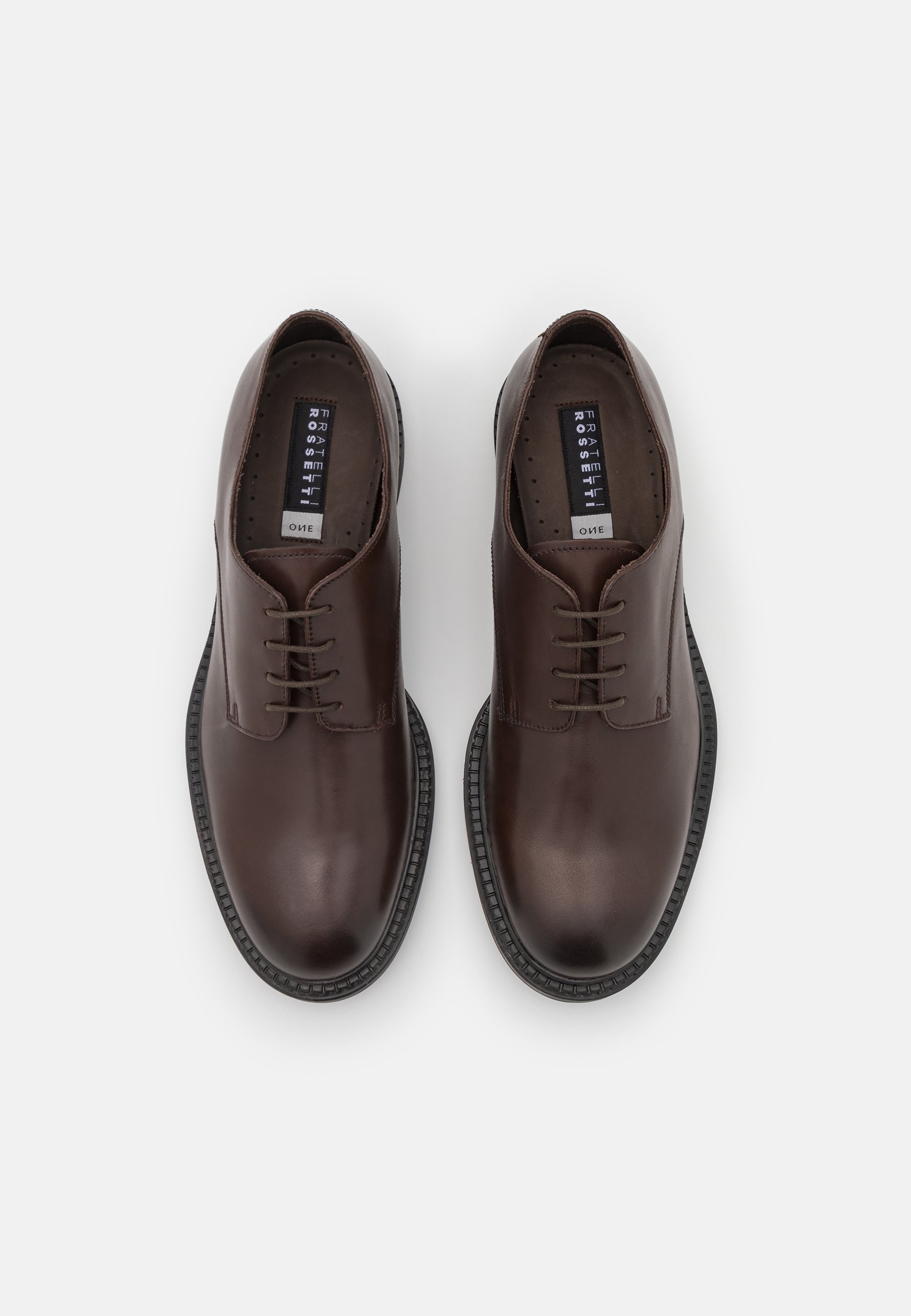 Fratelli Rossetti CALZ.ONE UOMO SLOANE 2020 - Smart lace-ups -  mogano/nero/dark brown - Zalando.ie