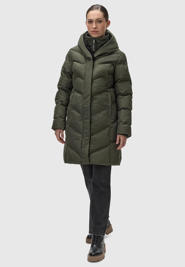 STEPP NATALKA COSY - Wintermantel - dark olive