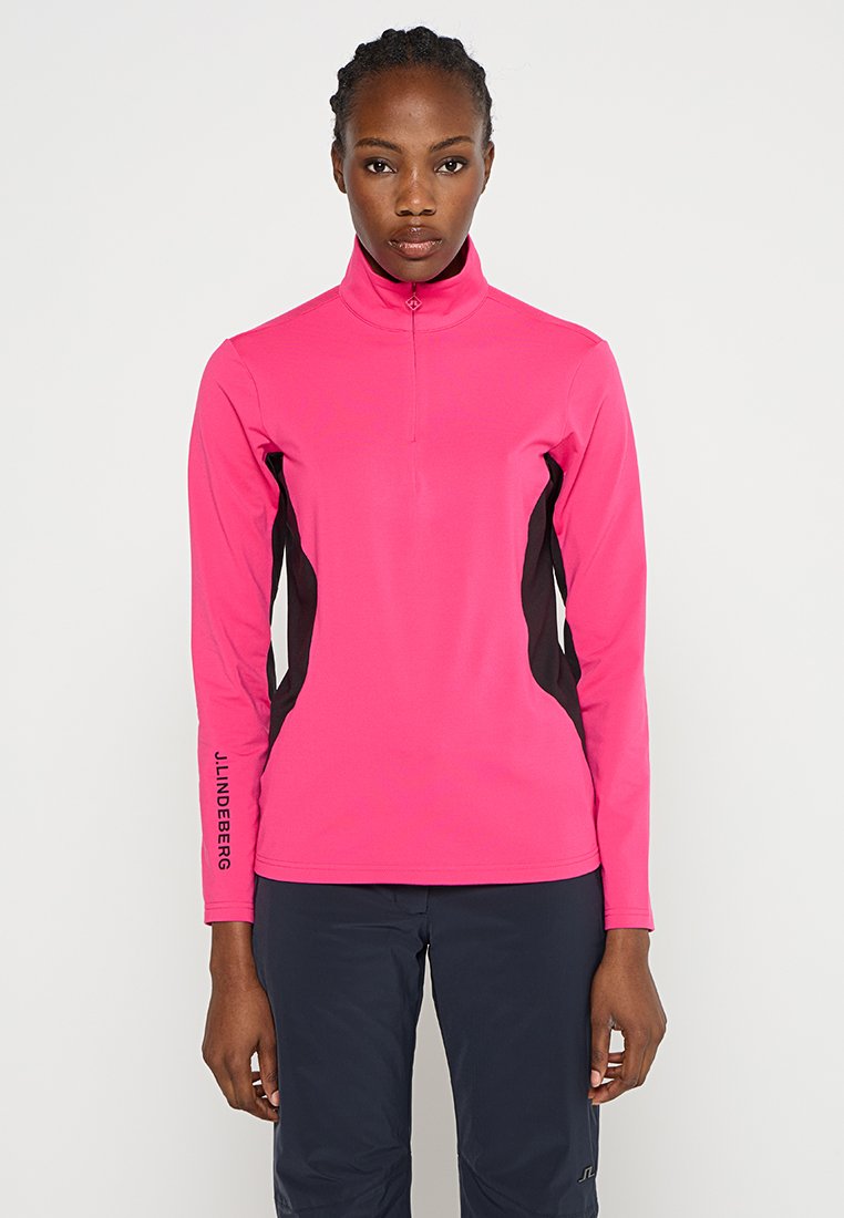 J.LINDEBERG Longsleeve donkerroze