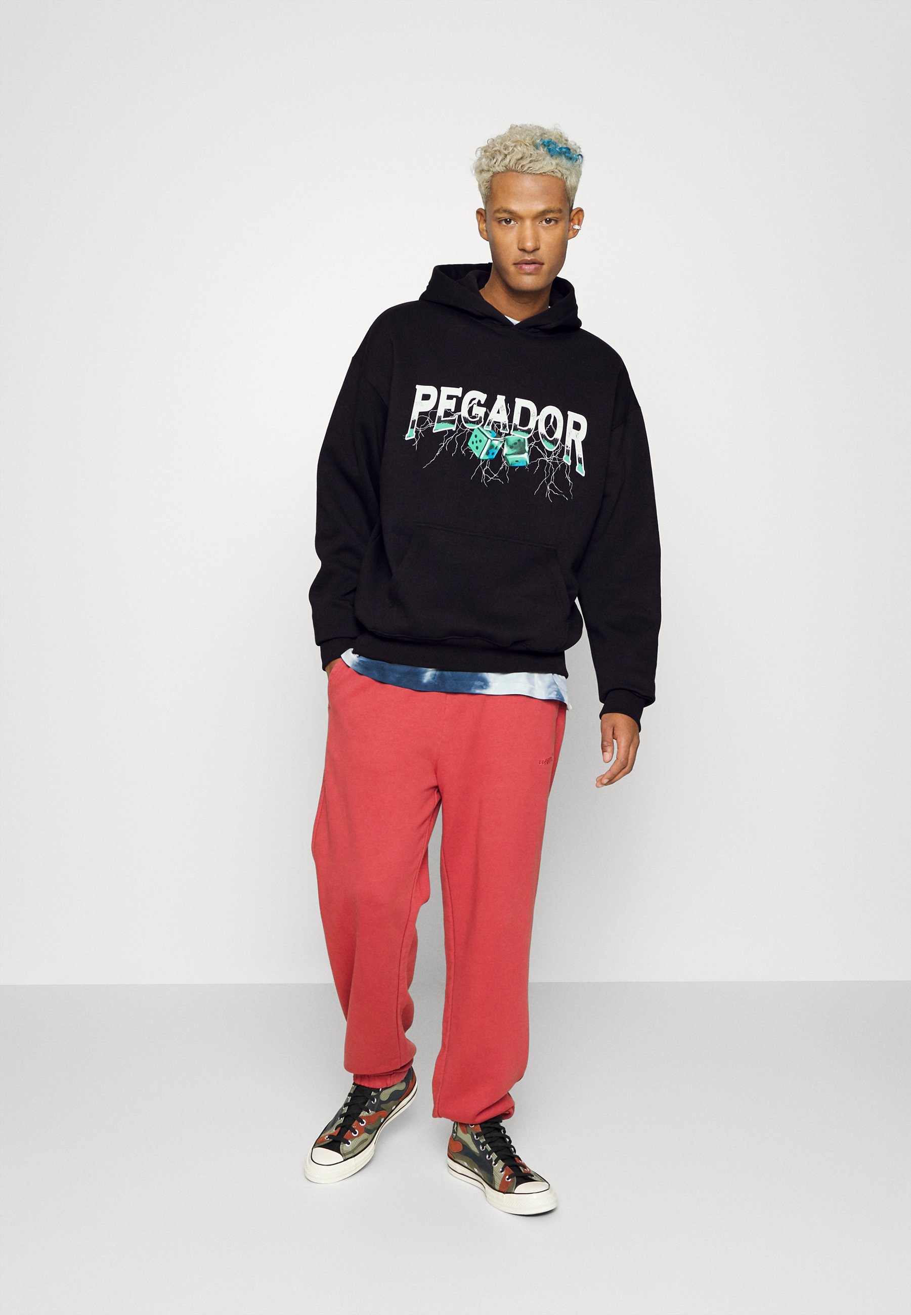 Pegador ROULETTE HOODIE UNISEX - Sudadera - black/negro - Zalando.es