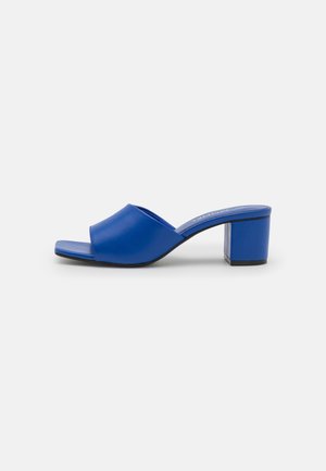 Monki Mules à talons - blue