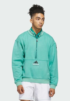 EQUIPMENT QUARTER-ZIP - Sudadera - equipment green