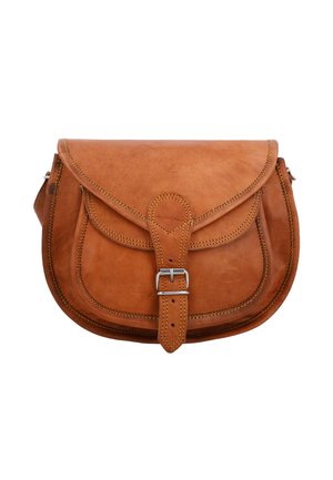 Gusti Leder EVELYN - Cross body bag - braun z