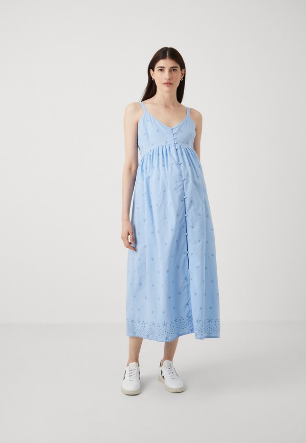 OLMMEHLIA STRAP MIDI DRESS  - Day dress - serenity