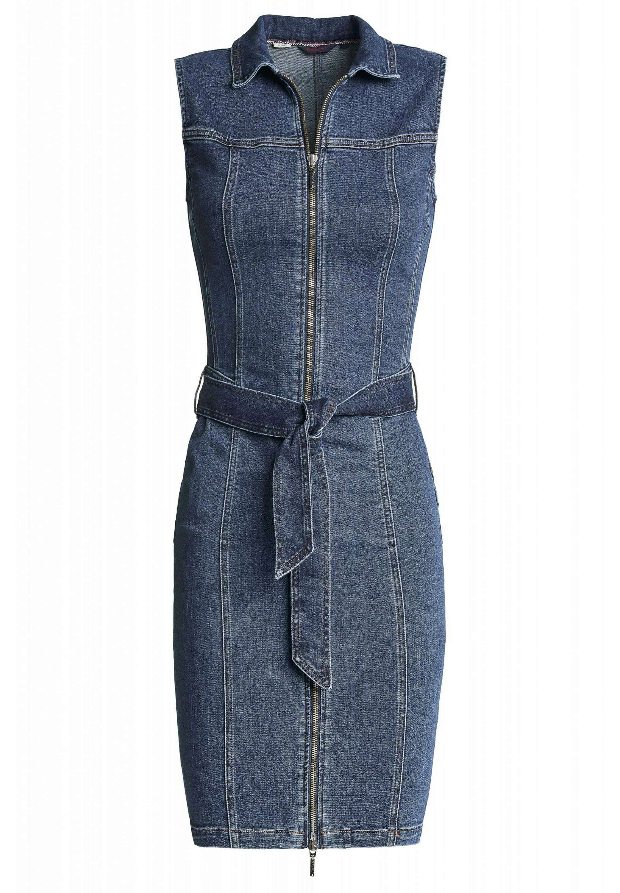 Salsa Vestido vaquero - Blue/azul - Zalando.es