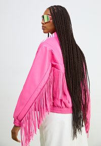 adidas Originals JACKET - Dirbtinės odos striukė - pulse magenta