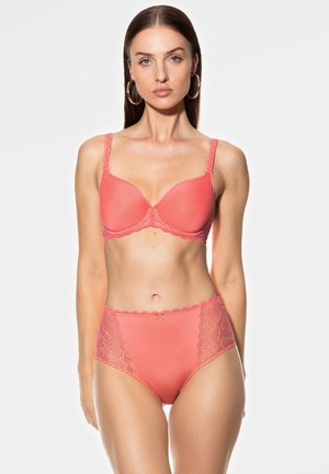 Underwired bra - juicy peach