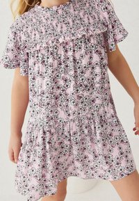 Next SLEEVE - Freizeitkleid - pink floral print