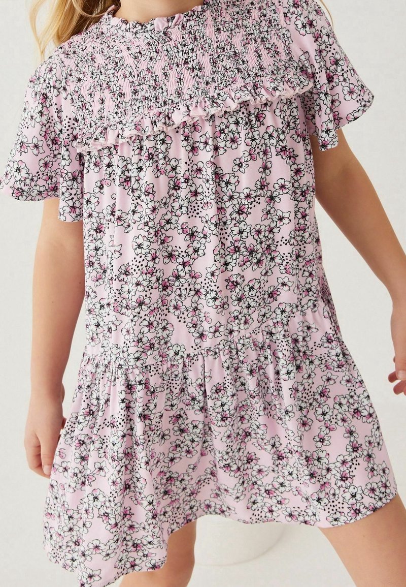 Next SLEEVE - Freizeitkleid - pink floral print