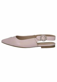 Slingback ballet pumps - lt purple perl