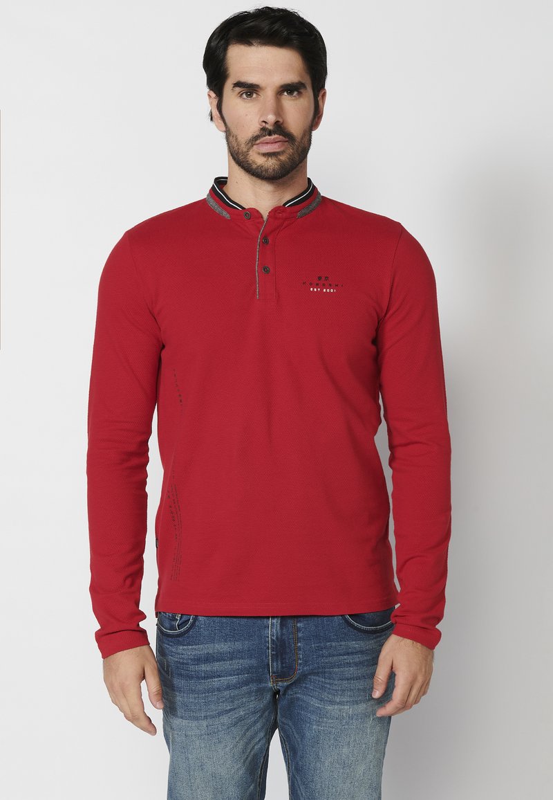 Koroshi Maglietta a manica lunga - rojo   red