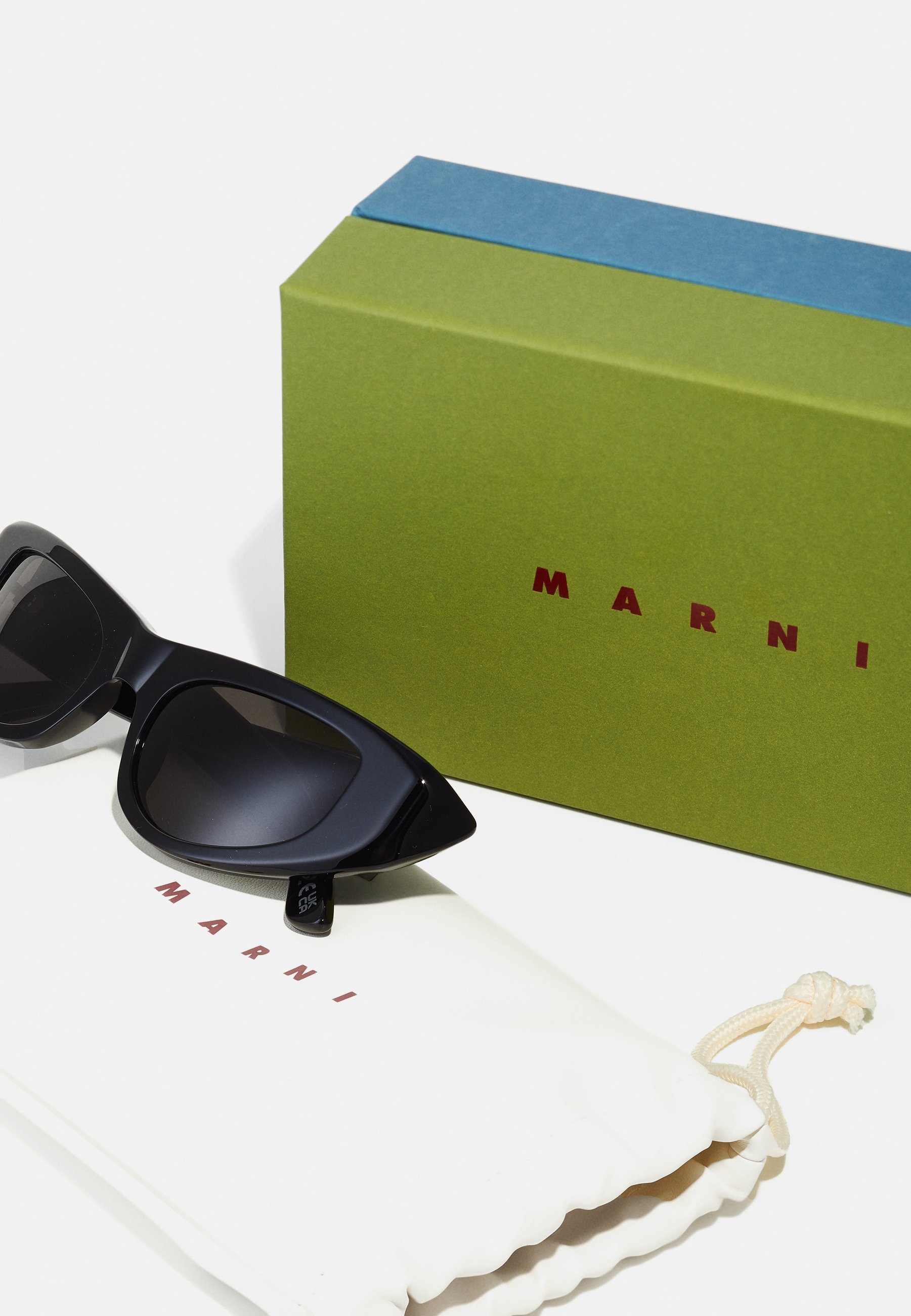 Marni NETHERWORLD UNISEX - Sunglasses - black - Zalando.co.uk