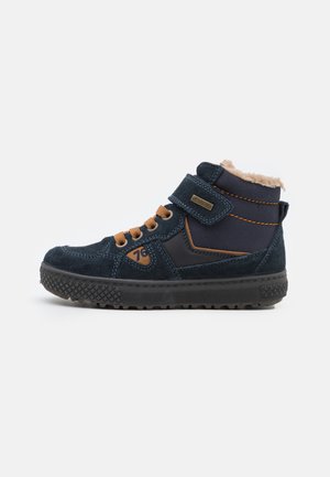 GORETEX - Lace-up ankle boots - navy/blu scuro