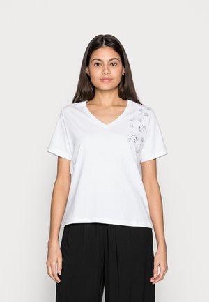 FLORAL - Print T-shirt - white
