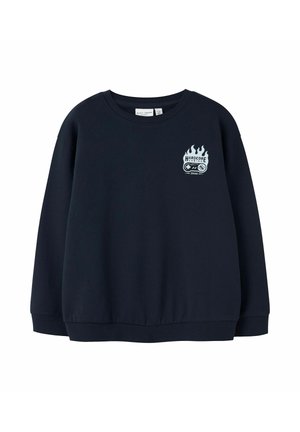 NKMVILDAR LS NREG - Sweater - navy blazer