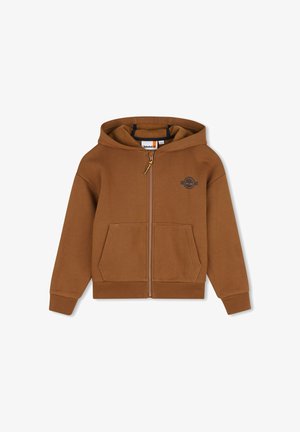 Timberland, CARDIGAN À CAPUCHE - Sweat zippé - chesnut
