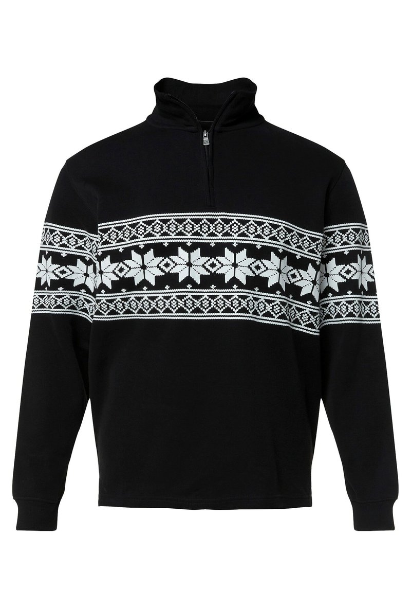 Fleece Jacke Norwegermuster Norweger Pulli Norweger Pullover