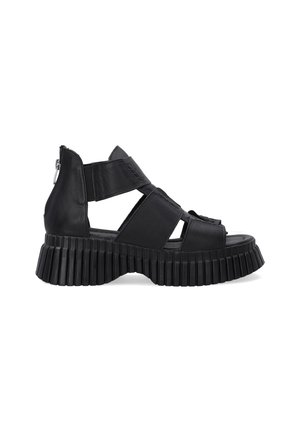 VENEZIA Plateausandalette - black