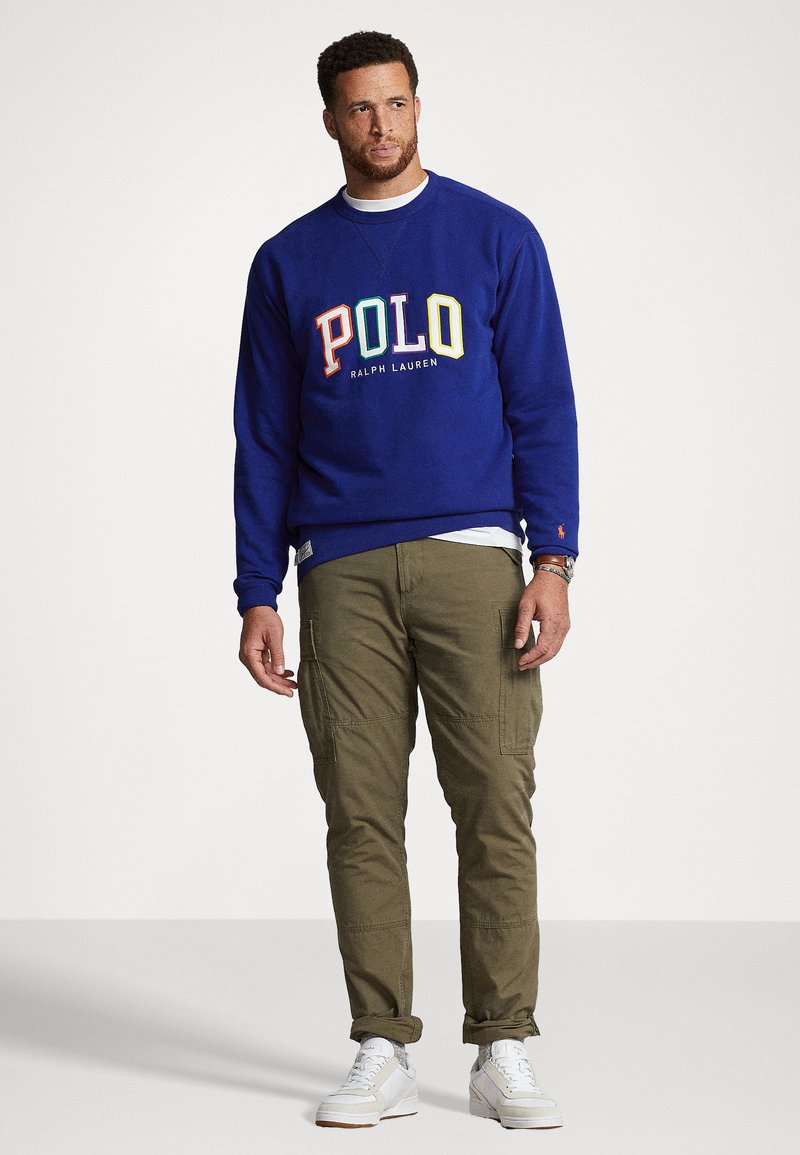 Polo Ralph Lauren Big u0026 Tall THE RL FLEECE LOGO SWEATSHIRT - Sweatshirt -  heritage royal/royal blue - Zalando.co.uk