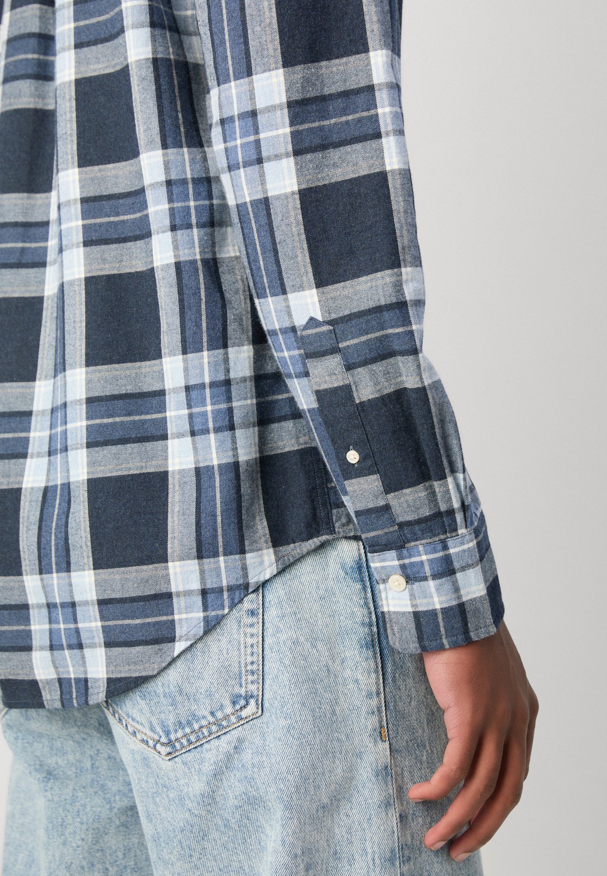 TARTAN MELANGE CHECK SHIRT