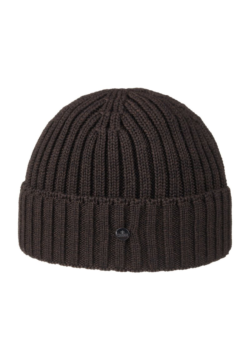 Lierys Beanie - dunkelbraun