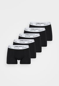 Selected Homme SLHLIAM TRUNK 5 PACK  - Boxer alsónadrág - black