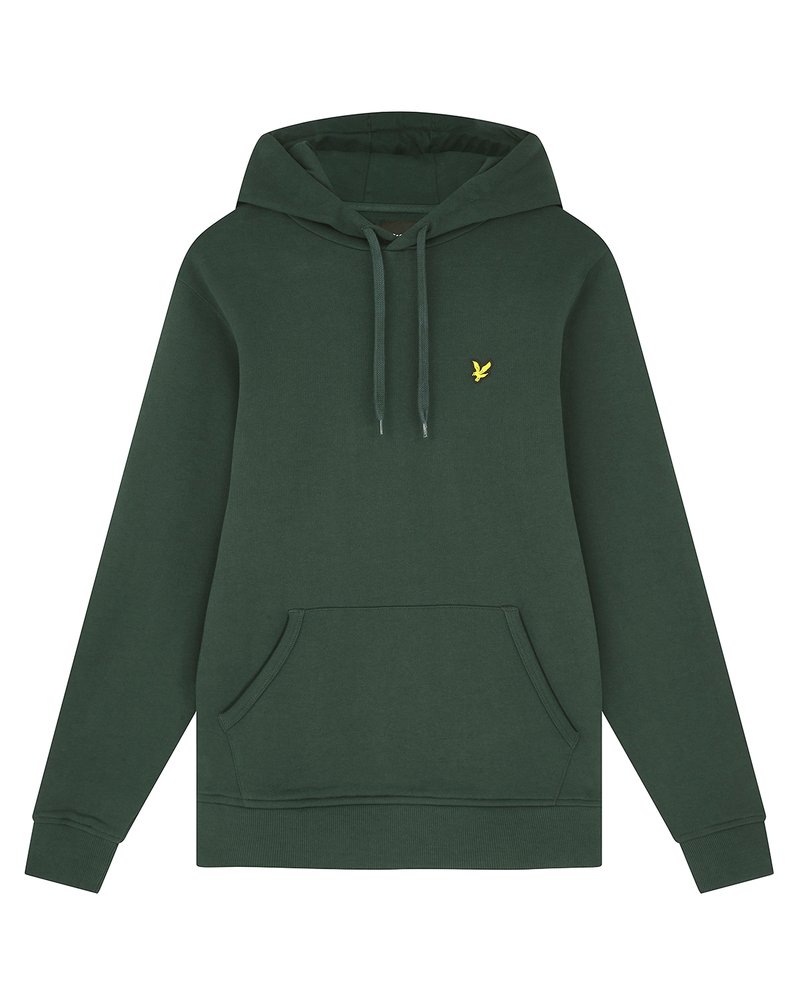 Lyle & Scott Hoodie donkergroen