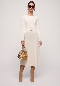 Luisa Spagnoli MILIONER - Strickkleid - panna