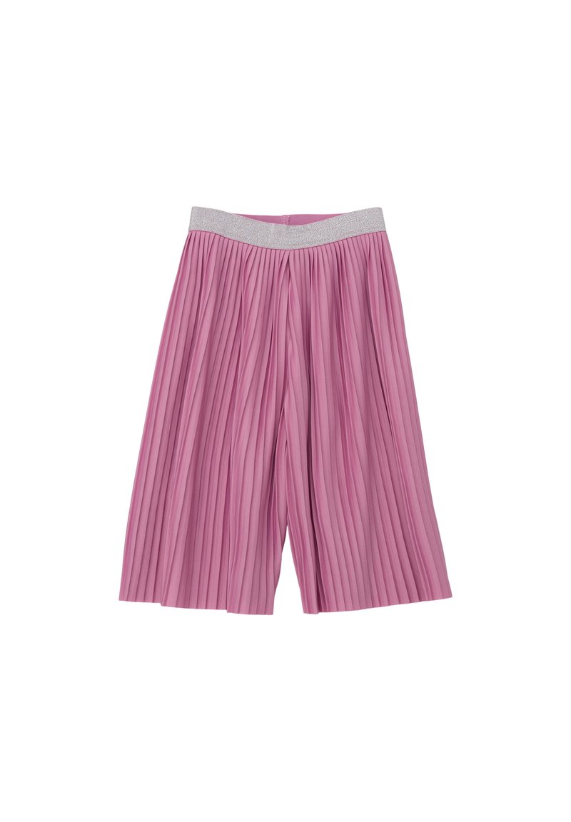 s.Oliver CULOTTE MIT PLISSEEFALTEN - Broek - pink