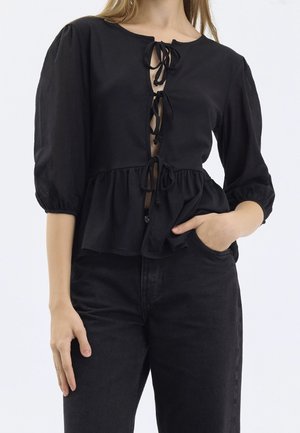 Print T-shirt - black