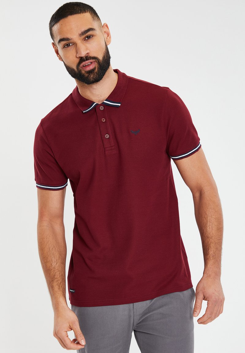 Threadbare Koszulka polo/bordowy Zalando.pl