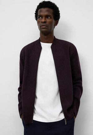 Bomberjacke - burgundy