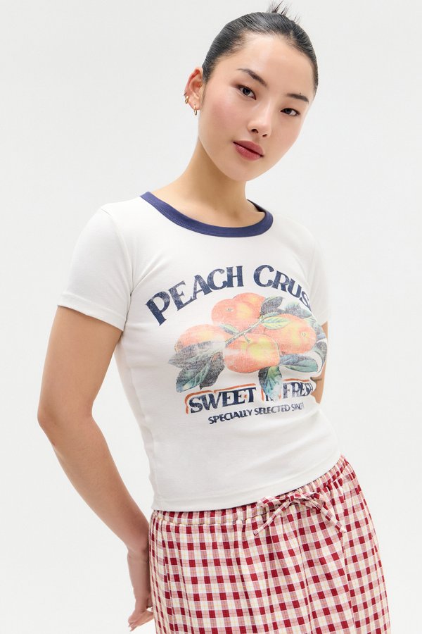 PEACH CRUSH BABY - Print T-shirt