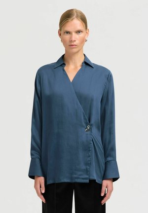 LANGARMHEMD ASYMMETRISCHES - Blouse - key largo