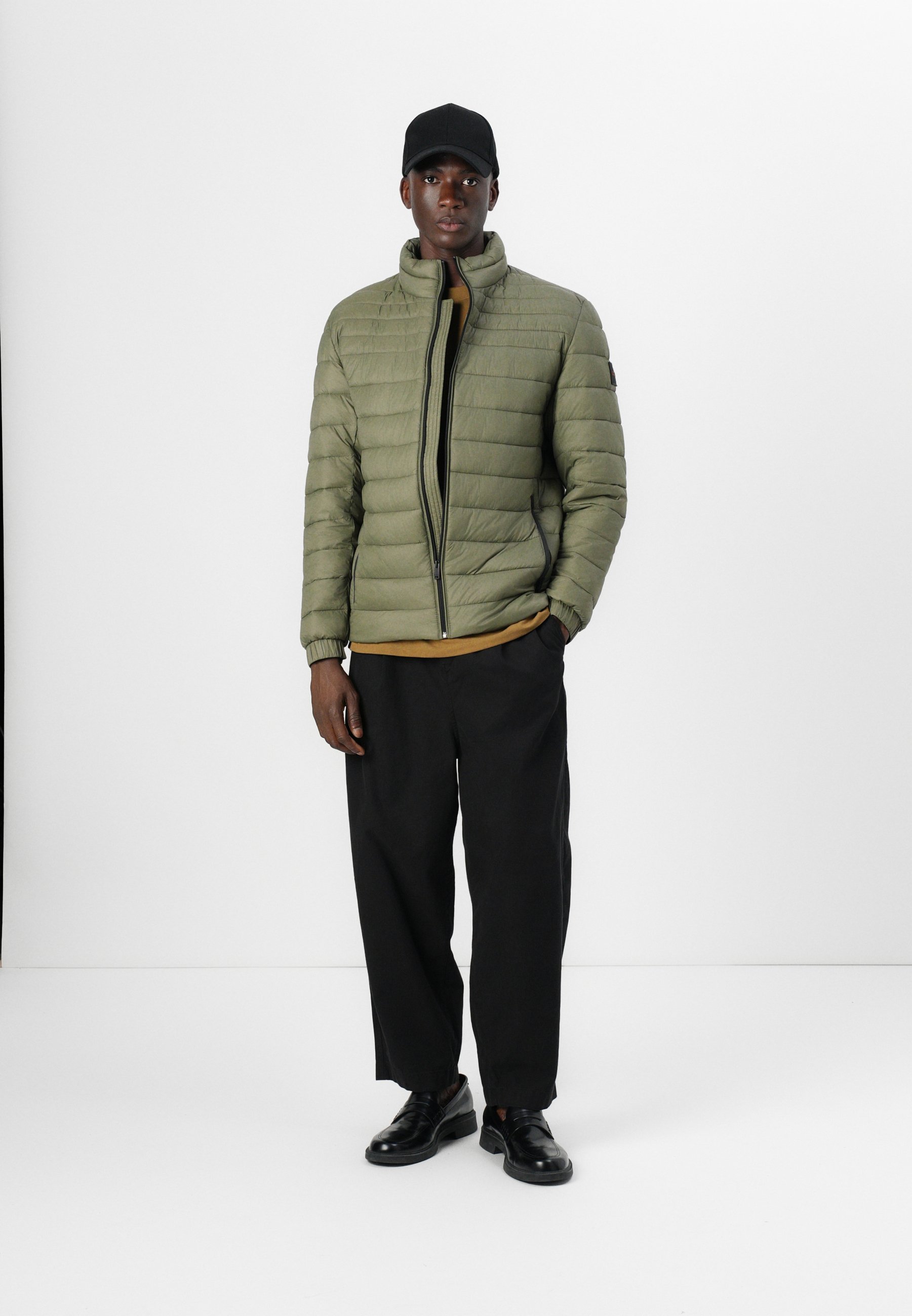 BOSS ODEN - Winter jacket - open green/green - Zalando.co.uk