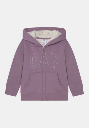 COZY LOGO GIRLS - Zip-up sweatshirt - amethyst
