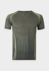 STEALTH SHORT SLEEVES RASHGUARD - Apatiniai marškiniai - khaki/dark green