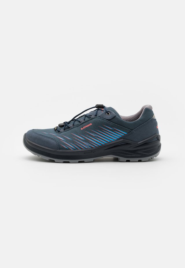 ZIRROX GTX JUNIOR UNISEX - Hiking shoes - stahlblau/rosé