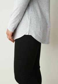 Next LONGLINE LONG SLEEVE TOP - Maglietta a manica lunga - grey