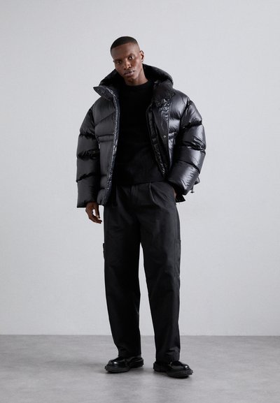DSQUARED2 ICON PUFFER KABAN - Bunda z prachového peří - black