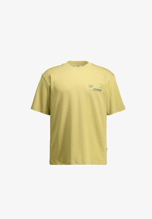 CHASIN', CHASIN' BASIC T-SHIRT IDO TEE - Camiseta estampada - yellow