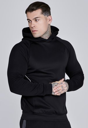 MUSCLE FIT  - Kapuutsiga pusa - black