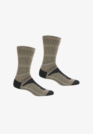 Regatta, REGATTA SAMARIS 2 PACK 3 SEASON WALKING SOCKS HIKING SOCKS - Sportsocken - mocasn briar