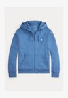 DOUBLE-KNIT FULL-ZIP HOODIE - Φούτερ με φερμουάρ - delta blue