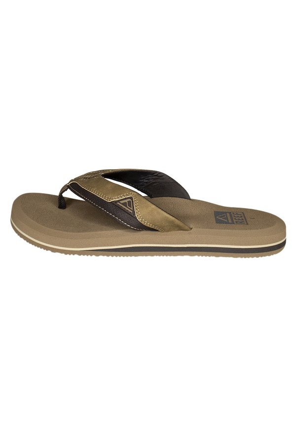 T-bar sandals - bronze