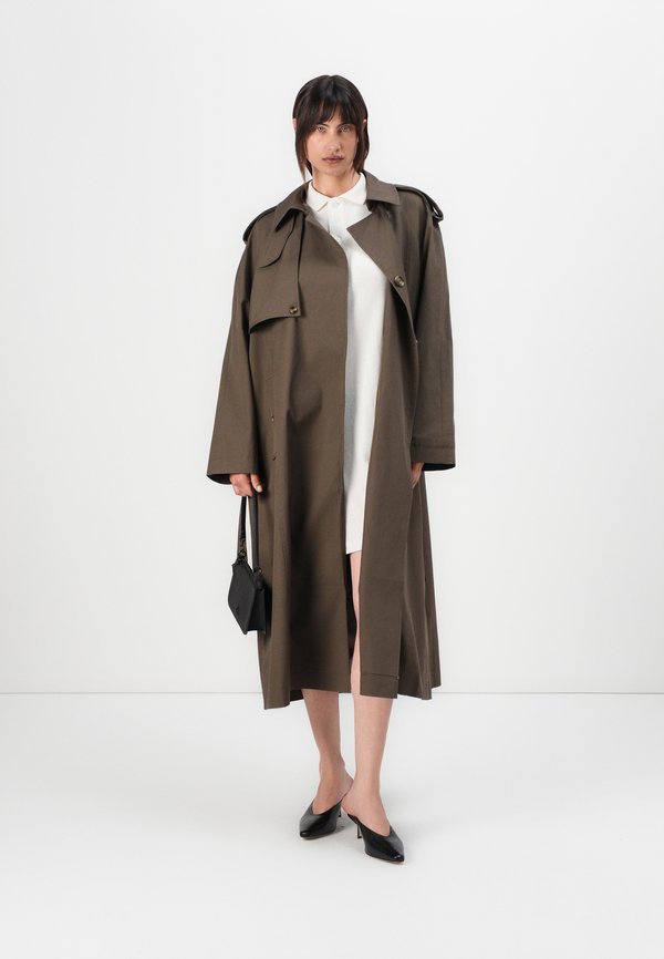 WILLAMENA  - Trenchcoat - turkish coffee3